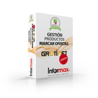 Módulo Prestashop Grutinet, marca las Ofertas