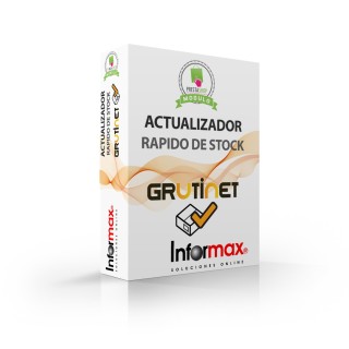 Modulo Prestashop Actualizador Stock Grutinet | Informax