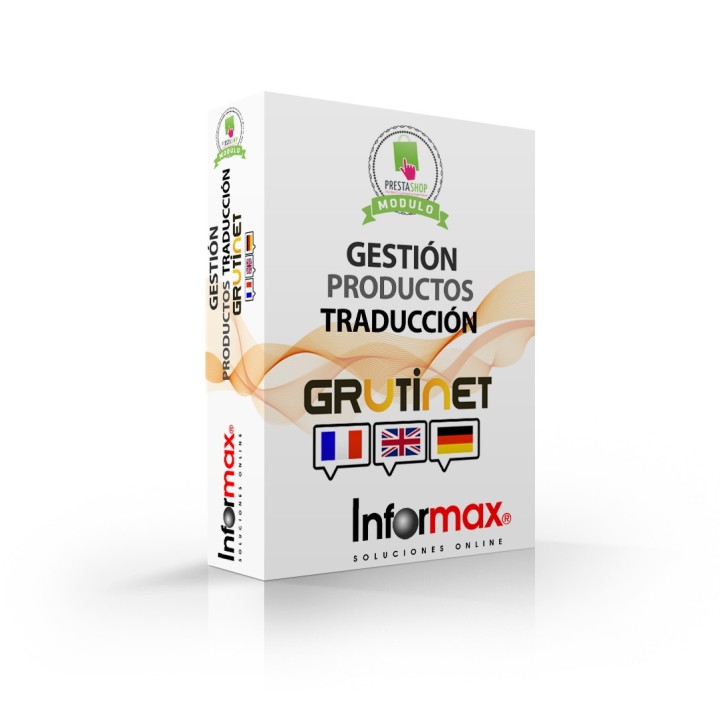 Módulo Prestashop Grutinet para Traducir a ingles 