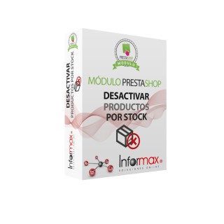 Modulo Prestashop Desactiva los productos por Stock de forma automatica