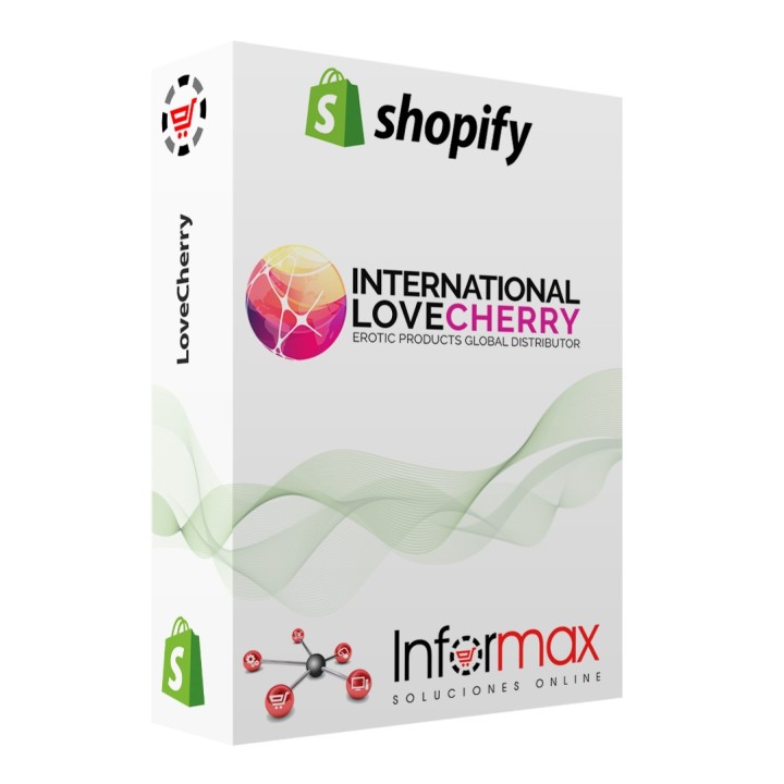 LoveCherry Integracion Catalogo para Shopify 1 año