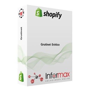 Grutinet Integracion Catalogo para Shopify 1 año